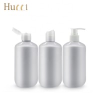 250ml 8oz round empty pet bottle with pump flip lid and disc cap